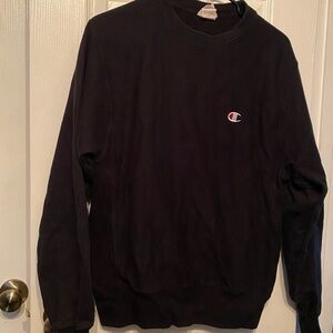 Champion Men's Dark Crewneck Sweater